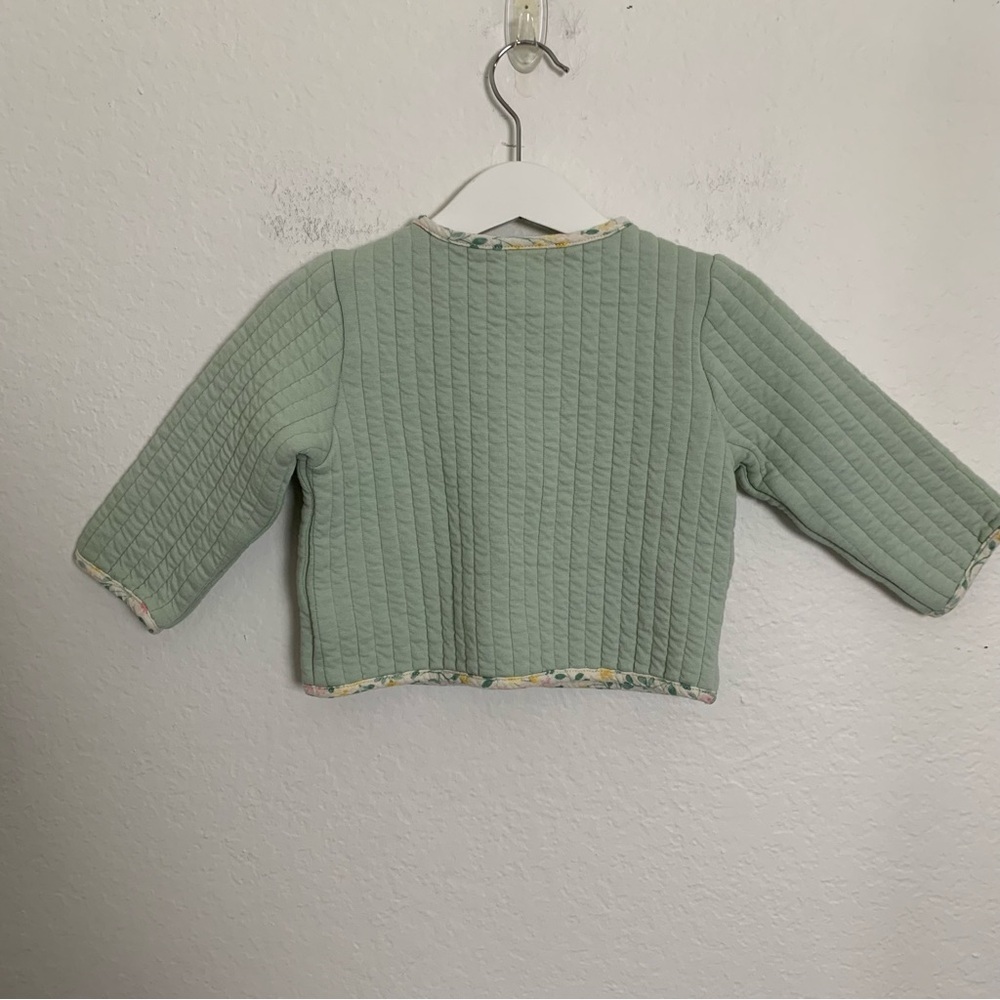 Cloud Island cotton quilted jacket Baby size 18
months Buttons pockets - Picture 9 of 10